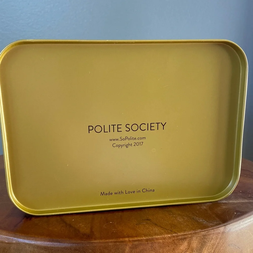 Polite Society Recipe or Storage Box 🌼